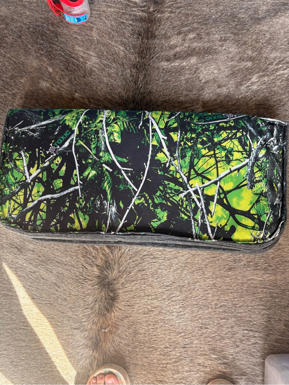 Camouflage Green pony saddle pad